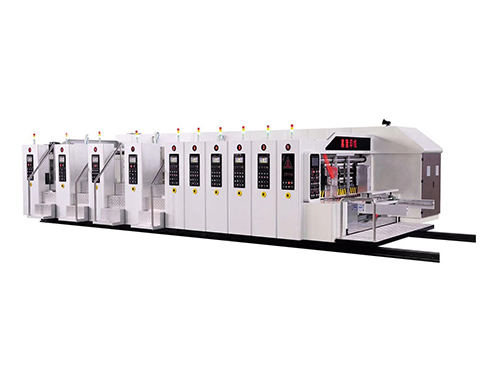 Full automatic vacuum transfer High defination flexo printer slotter die cutter