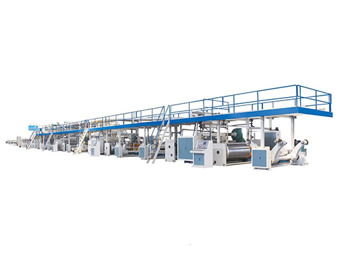 3,5,7 ply corrugated cardboard production line